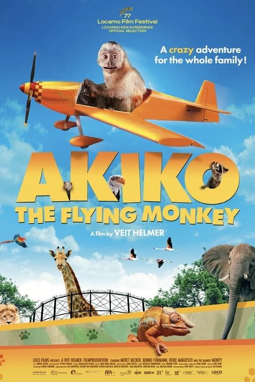 Key visual of Akiko, the Flying Monkey