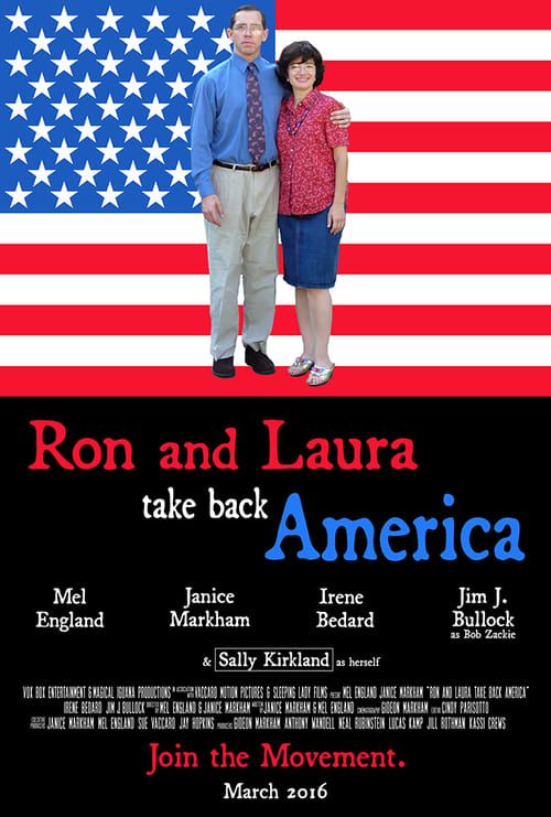 Key visual of Ron and Laura Take Back America