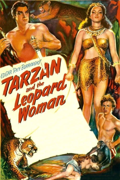 Key visual of Tarzan and the Leopard Woman