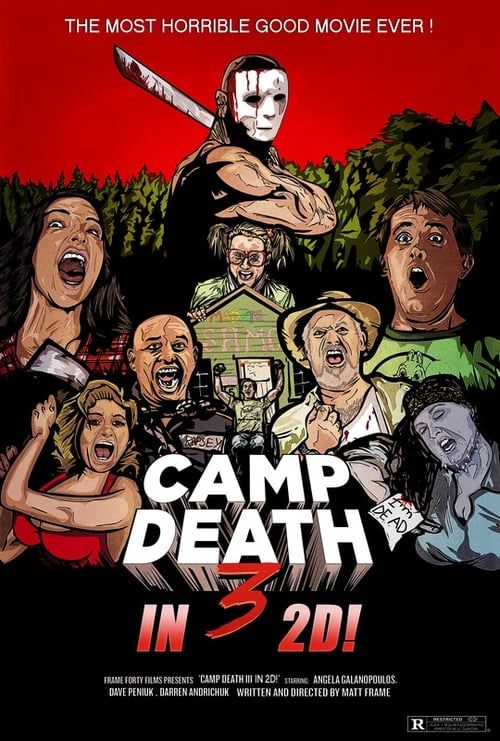 Key visual of Camp Death III in 2D!