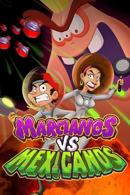 Key visual of Martians vs Mexicans