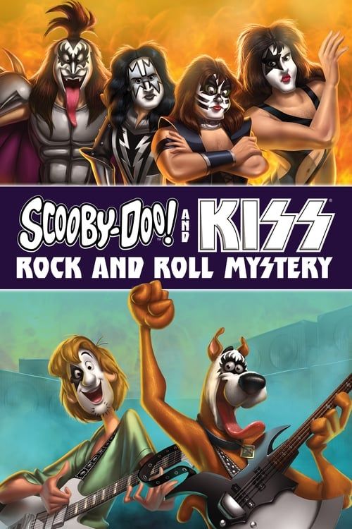 Key visual of Scooby-Doo! and KISS: Rock and Roll Mystery