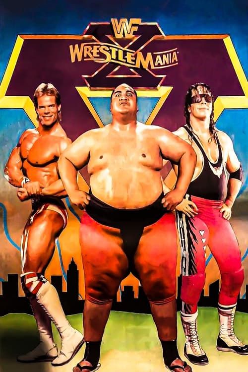 Key visual of WWE WrestleMania X