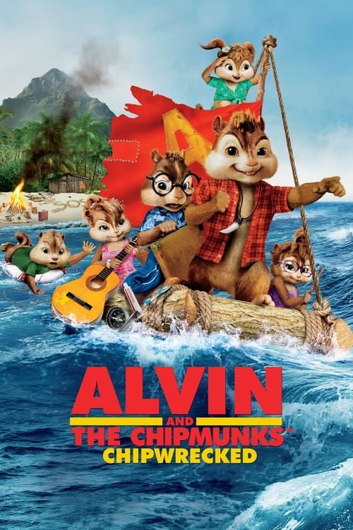 Key visual of Alvin and the Chipmunks: Chipwrecked