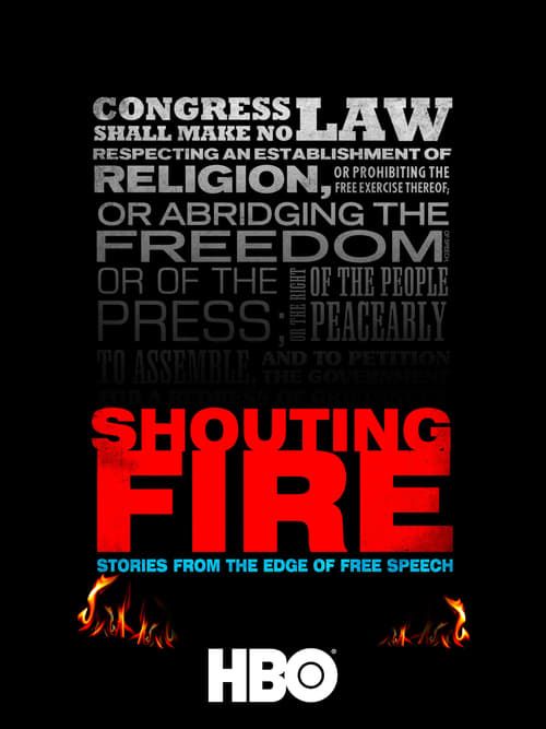 Key visual of Shouting Fire: Stories from the Edge of Free Speech