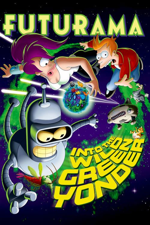 Key visual of Futurama: Into the Wild Green Yonder