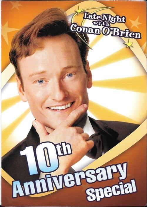 Key visual of Late Night with Conan O'Brien: 10th Anniversary Special