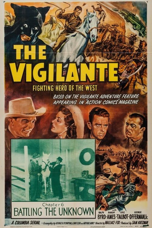 Key visual of The Vigilante: Fighting Hero of the West