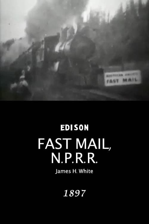 Key visual of Fast mail, Northern Pacific Railroad