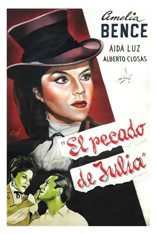 Key visual of El pecado de Julia