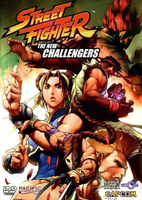 Key visual of Street Fighter: The New Challengers