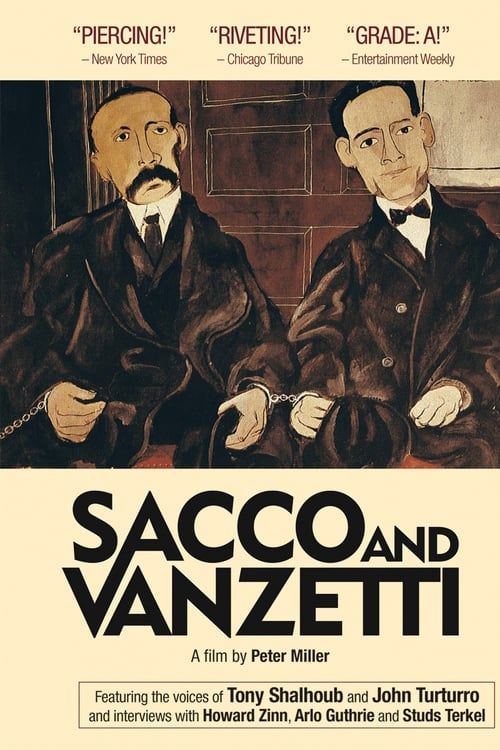 Key visual of Sacco and Vanzetti