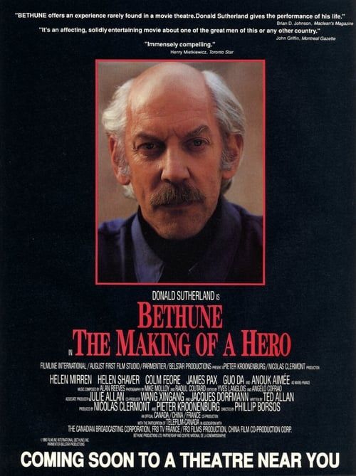 Key visual of Bethune: The Making of a Hero