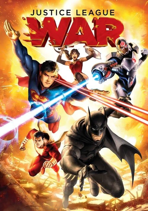 Key visual of Justice League: War