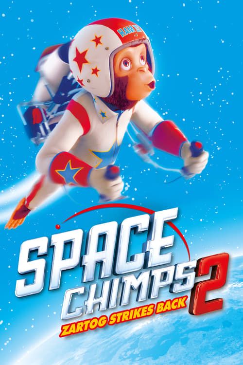 Key visual of Space Chimps 2: Zartog Strikes Back