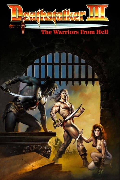 Key visual of Deathstalker and the Warriors from Hell