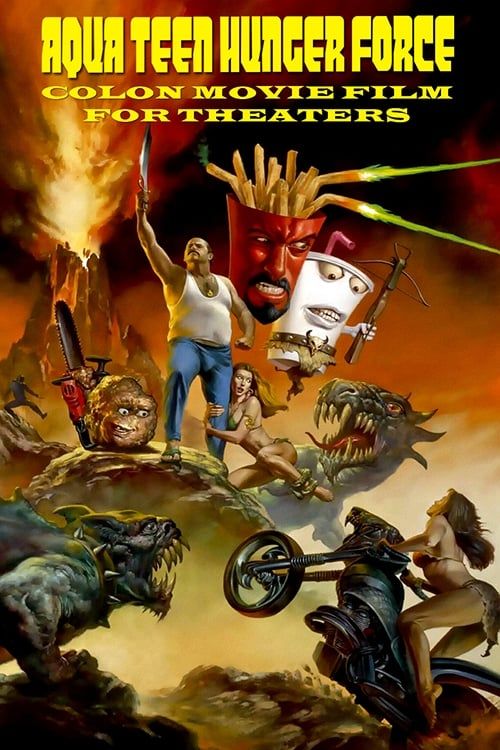Key visual of Aqua Teen Hunger Force Colon Movie Film for Theaters