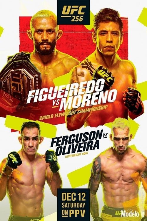 Key visual of UFC 256: Figueiredo vs. Moreno