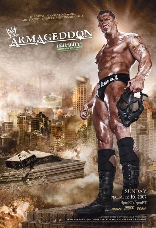 Key visual of WWE Armageddon 2007