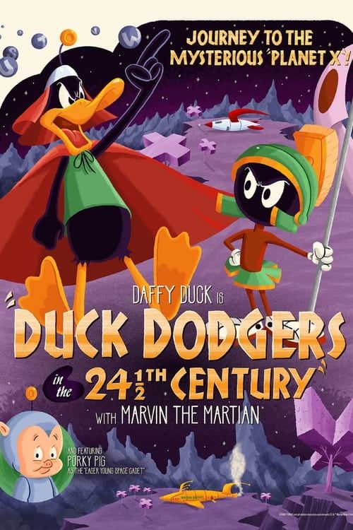Key visual of Duck Dodgers in the 24½th Century