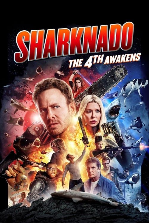 Key visual of Sharknado 4: The 4th Awakens
