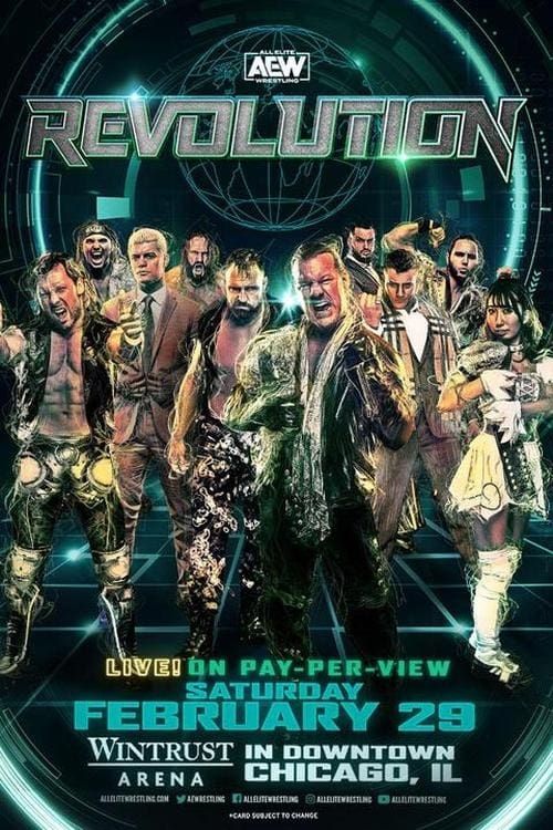 Key visual of AEW Revolution