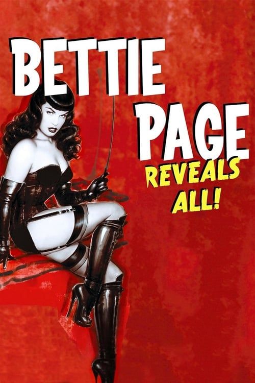 Key visual of Bettie Page Reveals All
