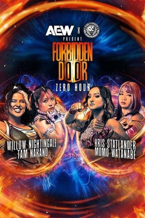 Key visual of AEW x NJPW Present Forbidden Door: Zero Hour