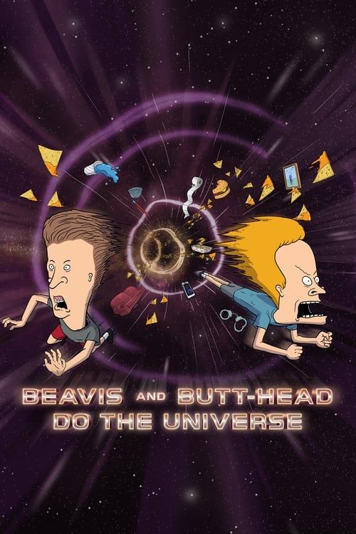 Key visual of Beavis and Butt-Head Do the Universe