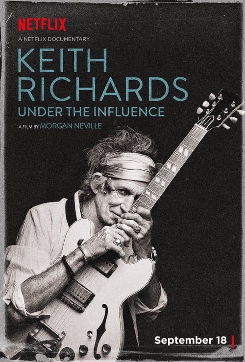 Key visual of Keith Richards: Under the Influence