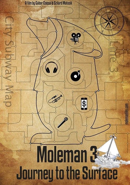 Key visual of Moleman 3: Journey to the Surface