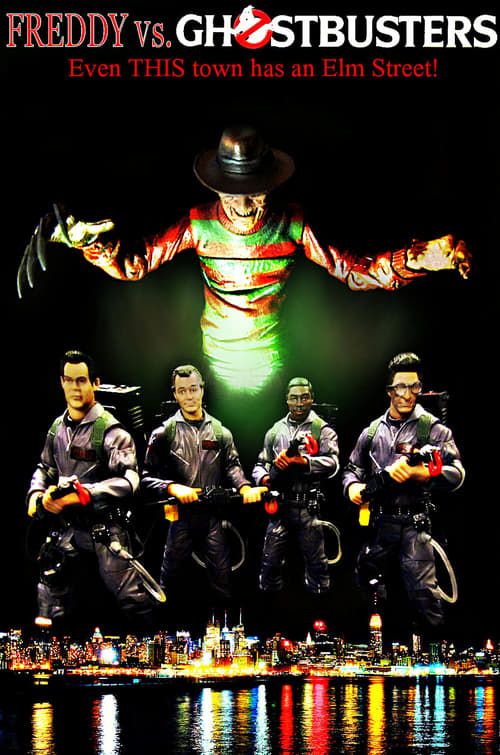 Key visual of Freddy vs. Ghostbusters