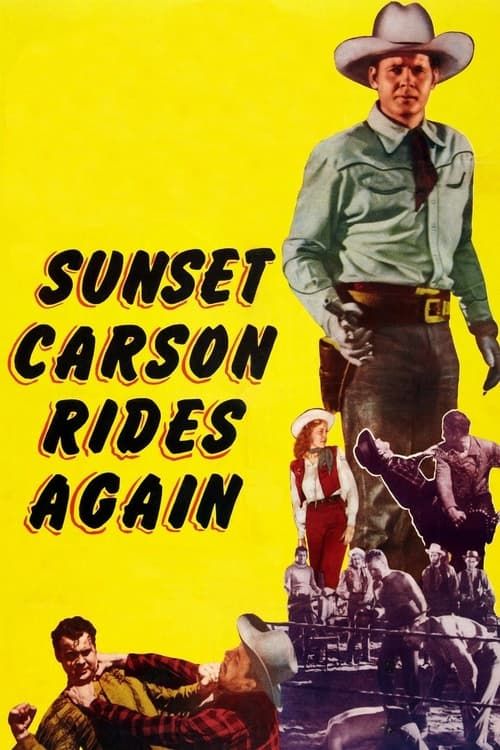 Key visual of Sunset Carson Rides Again