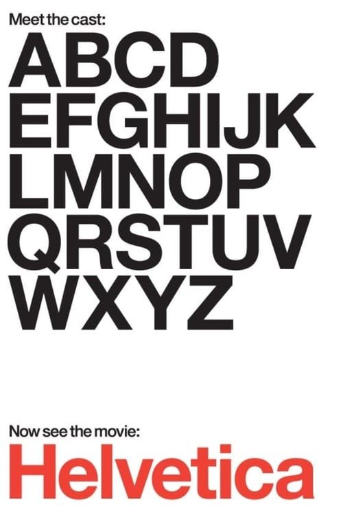 Key visual of Helvetica