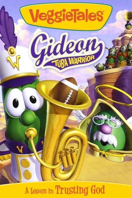 Key visual of VeggieTales: Gideon Tuba Warrior