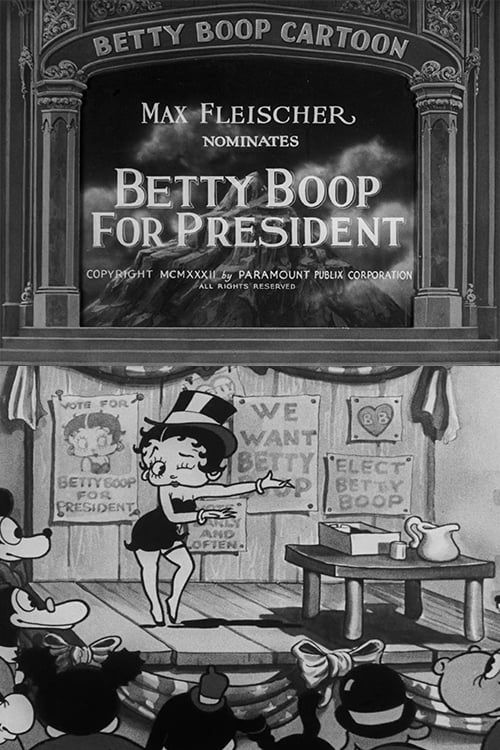 Key visual of Betty Boop for President