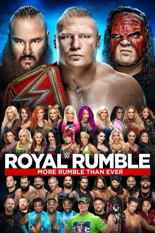 Key visual of WWE Royal Rumble 2018