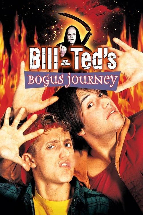 Key visual of Bill & Ted's Bogus Journey