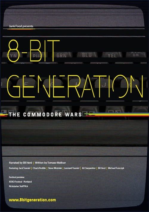 Key visual of 8 Bit Generation: The Commodore Wars