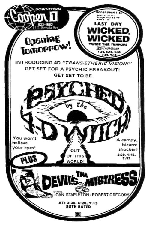 Key visual of Psyched by the 4D Witch (A Tale of Demonology)