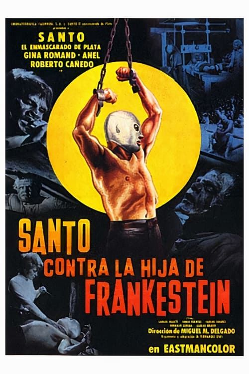 Key visual of Santo vs. Frankenstein's Daughter