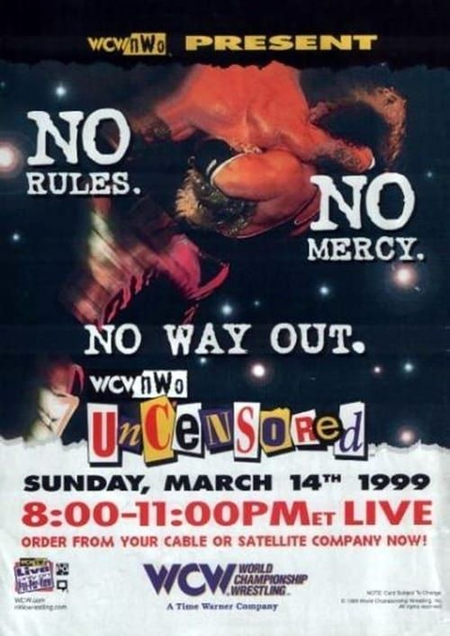 Key visual of WCW Uncensored 1999
