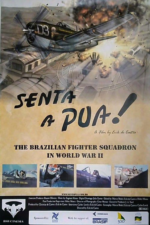 Key visual of Hit Them Hard! The Brazilian Fighter Squadron in World War II