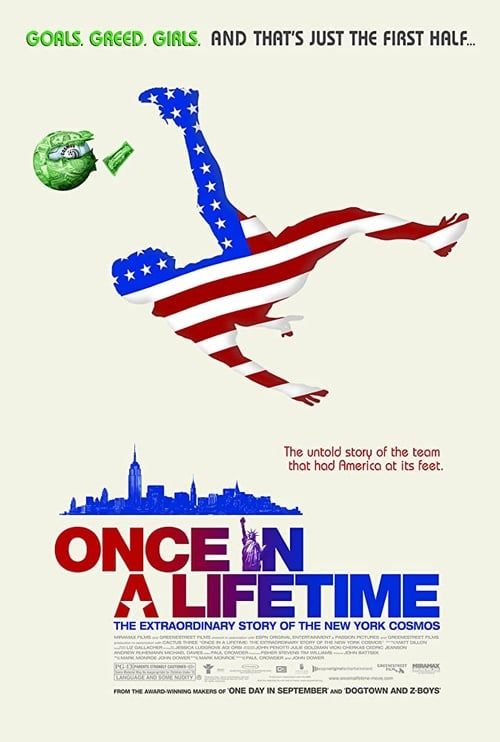 Key visual of Once in a Lifetime: The Extraordinary Story of the New York Cosmos