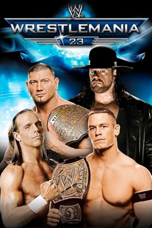 Key visual of WWE WrestleMania 23