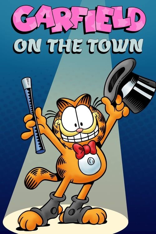 Key visual of Garfield on the Town