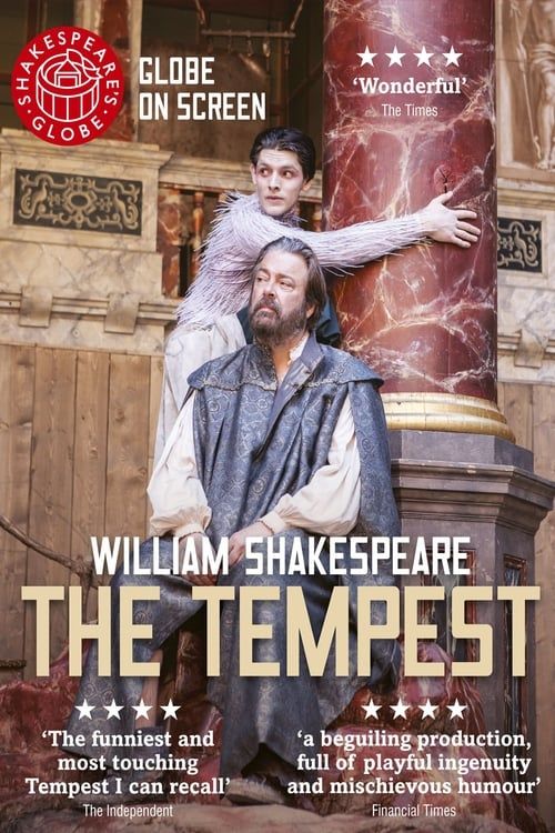 Key visual of The Tempest - Live at Shakespeare's Globe