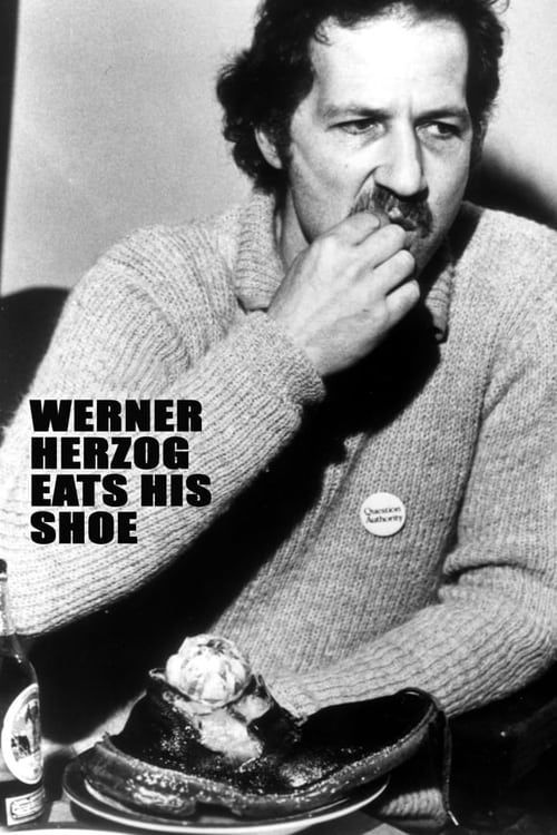 Key visual of Werner Herzog Eats His Shoe