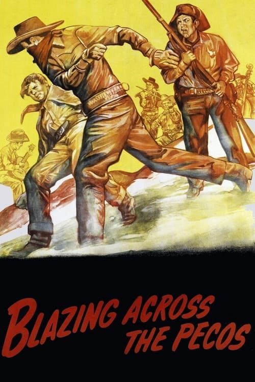 Key visual of Blazing Across the Pecos