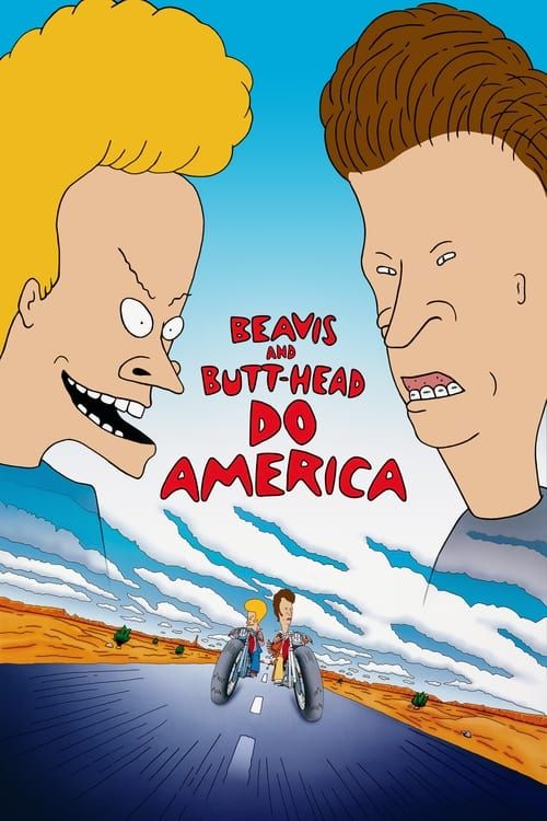 Key visual of Beavis and Butt-Head Do America